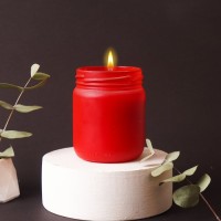 Kokulu Cam Mum – Sütlü Kahve